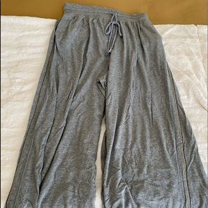 Wide leg Jersey knit crops